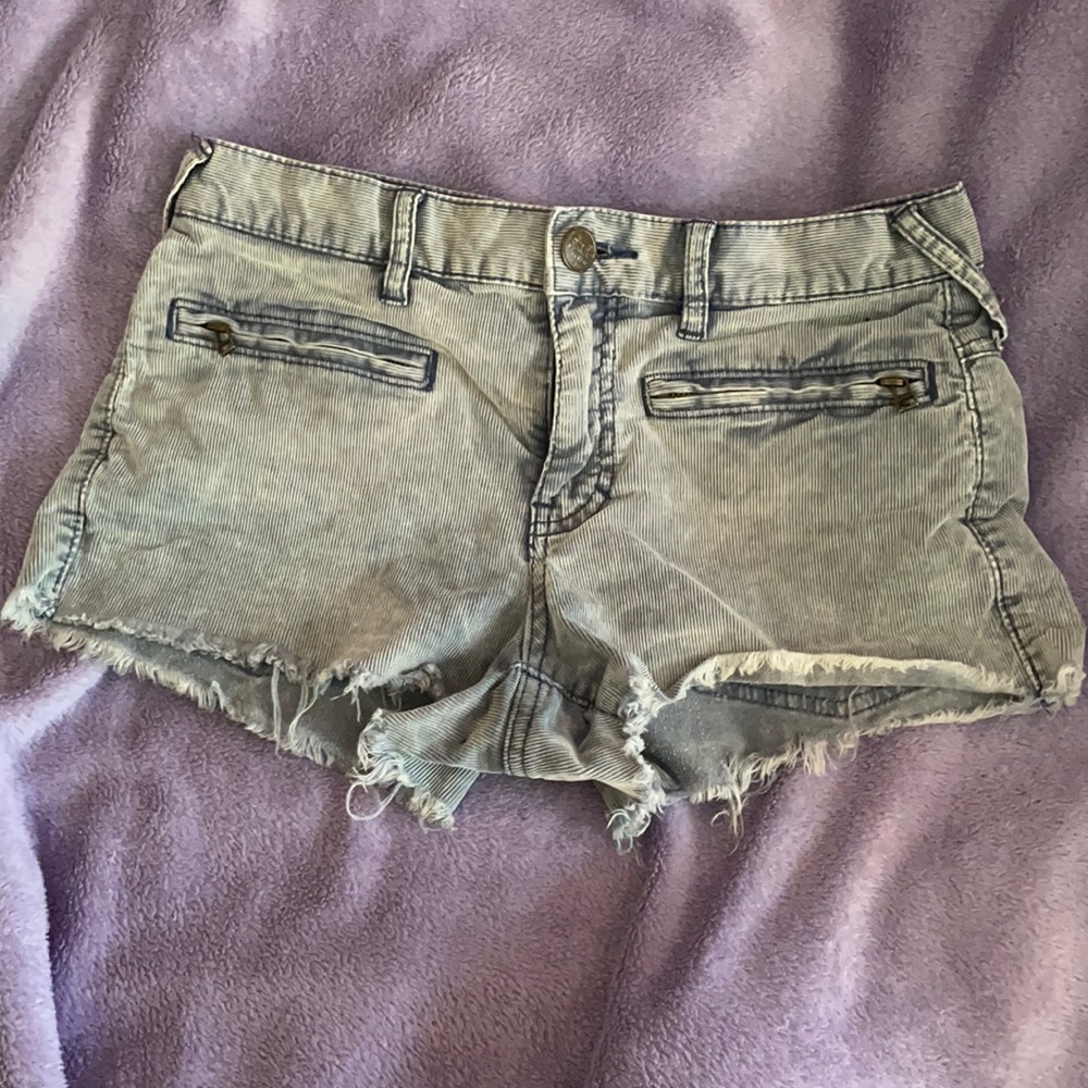 free people jean shorts